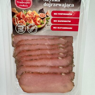 Szynka dojrzewająca  plastry 80 g